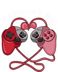 Video Gamer Valentines Day With Controllers Heart Great Gift T-Shirt