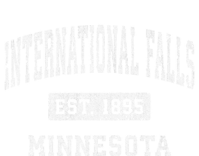 International Falls Minnesota Mn Vintage Established Tall Long Sleeve T-Shirt