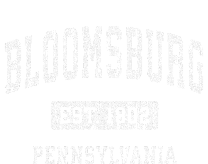 Bloomsburg Pennsylvania Pa Vintage Established Cooling Performance Long Sleeve Crew