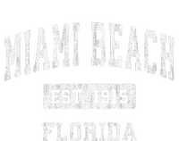 Miami Beach Florida Fl Vintage Established T-Shirt