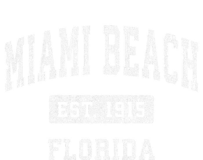 Miami Beach Florida Fl Vintage Established T-Shirt