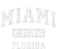 Miami Florida Fl Vintage Established T-Shirt