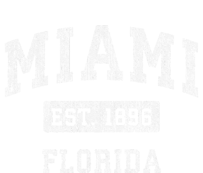 Miami Florida Fl Vintage Established T-Shirt