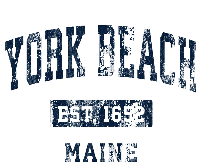 York Beach Maine Me Vintage Established T-Shirt