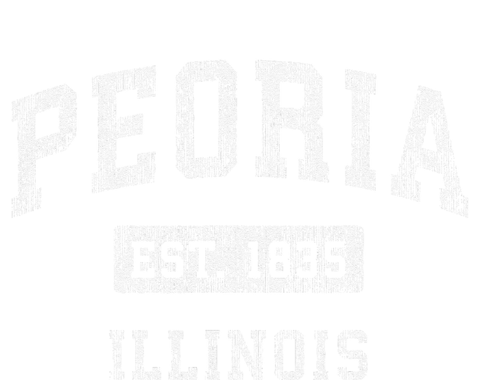 Peoria Illinois Il Vintage Established T-Shirt