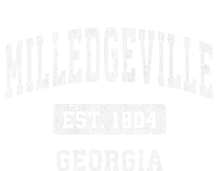 Milledgeville Georgia Ga Vintage Established Hoodie