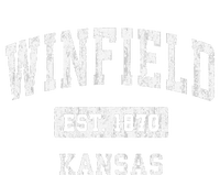 Winfield Kansas Ks Vintage Established Softstyle Adult Sport Polo