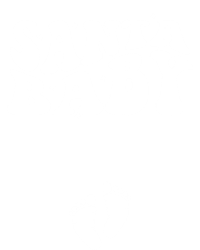 Retro Santa Pregnancy Announcet Christmas Pregnancy Gift Tall Hoodie