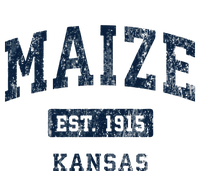 Maize Kansas Ks Vintage Established T-Shirt