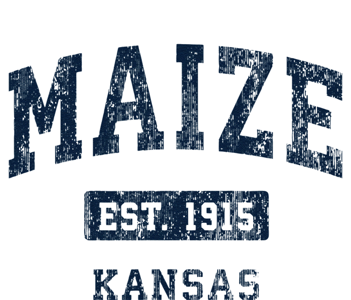 Maize Kansas Ks Vintage Established T-Shirt