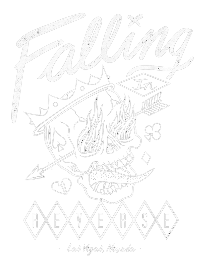 Fallingin Reverse Merchandise Flame Skull Kids Hoodie