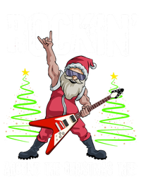 Rockin Around Christmas Tree Funny Funny Gift Rocker Santa Funny Gift T-Shirt