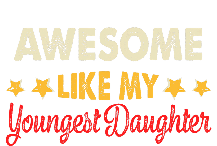 Awesome Like My Youngest Daughter Vintage MotherS Day Sustainable Beanie