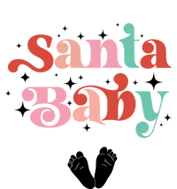 Santa Pregnant Mama Christmas Pregnancy Announcet Gift Tall Hoodie