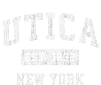 Utica New York Ny Vintage Established Hoodie