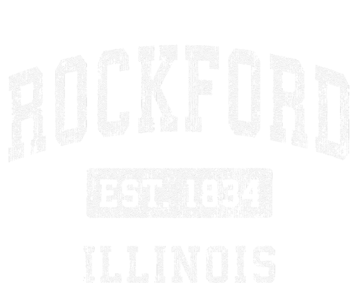 Rockford Illinois Il Vintage Established T-Shirt