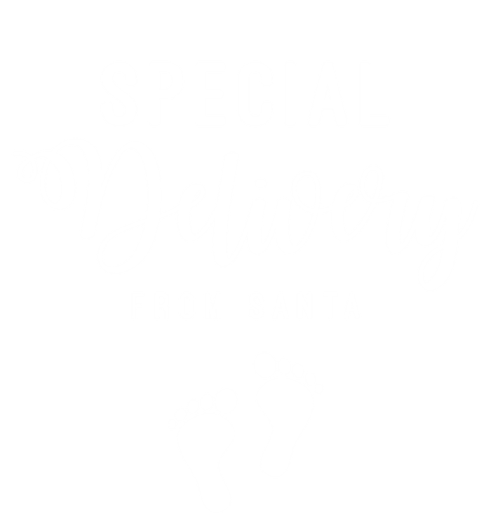 Special Delivery From Santa Pregnancy Announcet Gift T-Shirt