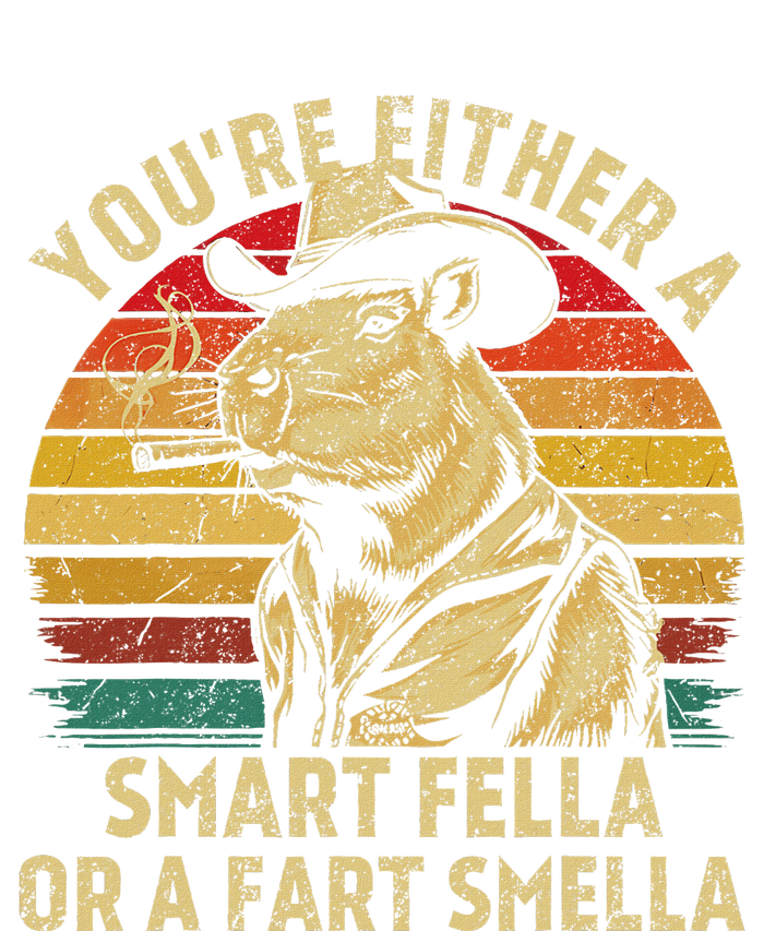 YouRe Either A Smart Fella Or A Fart Smella Tie Dye Hoodie