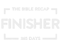 The Bible Recap Finisher 365 Days Women's Tri-Blend 3/4-Sleeve Raglan Shirt