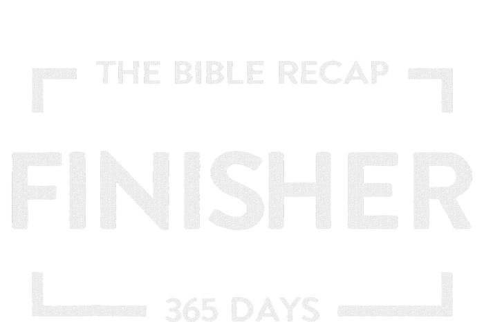 The Bible Recap Finisher 365 Days Women's Tri-Blend 3/4-Sleeve Raglan Shirt