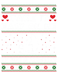 Take It Easy On Me My Wife Is Pregnant Xmas Pregnans Great Gift Toddler Long Sleeve Shirt