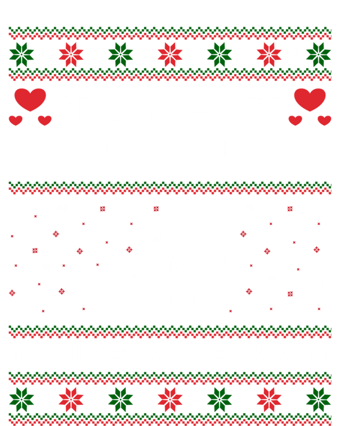 Take It Easy On Me My Wife Is Pregnant Xmas Pregnans Great Gift Toddler Long Sleeve Shirt