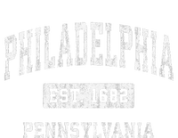 Philadelphia Pennsylvania Pa Vintage Established Cooling Performance Long Sleeve Crew