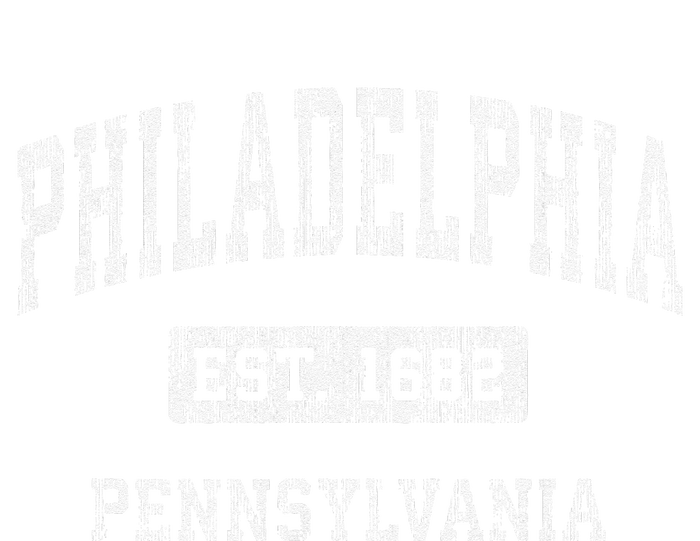 Philadelphia Pennsylvania Pa Vintage Established Cooling Performance Long Sleeve Crew