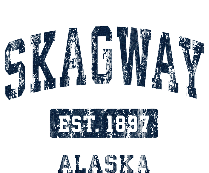 Skagway Alaska Ak Vintage Established Tall Long Sleeve T-Shirt