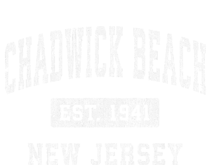 Chadwick Beach New Jersey Nj Vintage Established T-Shirt