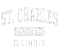 St. Charles Illinois Il Vintage Established T-Shirt