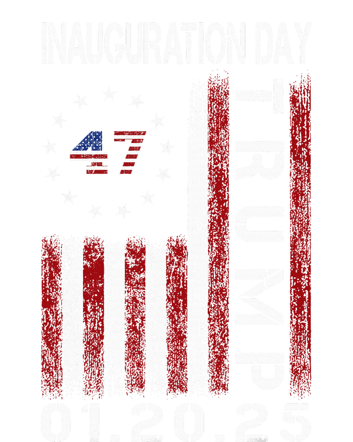 Donald Trump Inauguration Day 2025 47th President Usa Flag T-Shirt