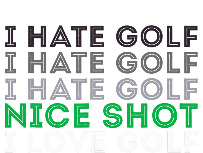 Golfer Golfing Player Funny Golf Club Tournament Lover T-Shirt