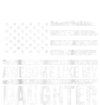 Awesome Like My Daughter Giftsfunny Fathers Day Dad Women's Racerback Tank