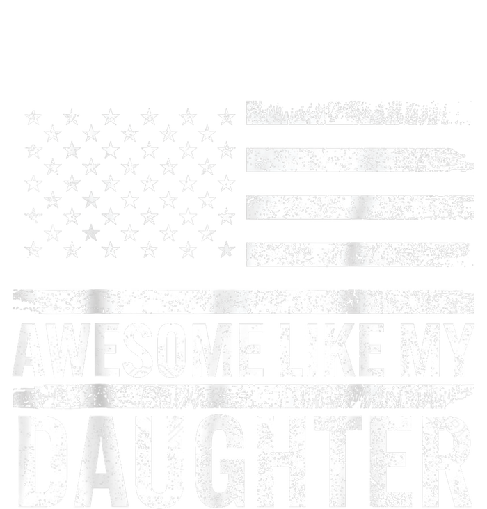 Awesome Like My Daughter Giftsfunny Fathers Day Dad Women's Racerback Tank