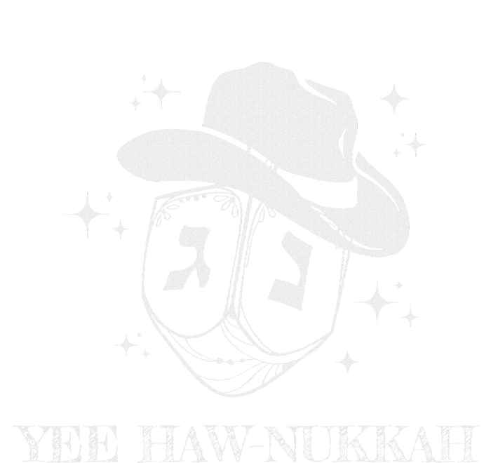 Yee Haw Nukkah Cowboy Dreidel Hanukkah Women's V-Neck T-Shirt