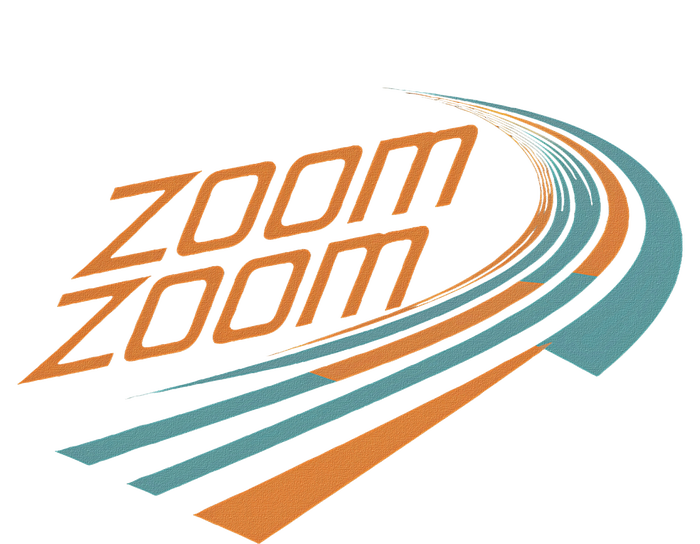 Zoom Zoom Racing Funny Graphic T-Shirt