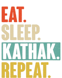 Eat Sleep Kathak Repeat Retro Vintage Kathak Dance Gift T-Shirt