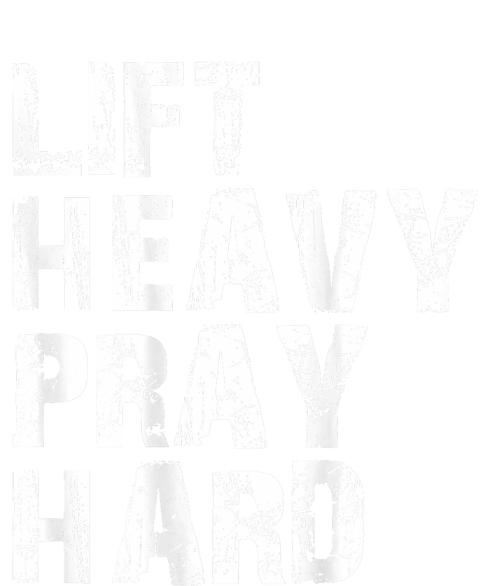 Lift Heavy Pray Hard Gym Christian Gift For Christian T-Shirt