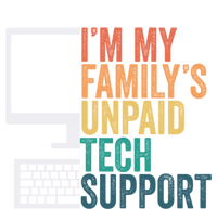 IM My FamilyS Unpaid Tech Support Retro Funny Meaningful Gift Coaster