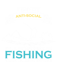 IM Not Antisocial ID Just Rather Be Fishing Angler Gift Ladies Essential Tank