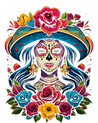 De Los Muertos La Catrina Sugar Skull Women Day Of The Dead T-Shirt