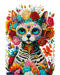 Sugar Skull Cat De Los Muertos La Catrina Day Of The Dead Mousepad