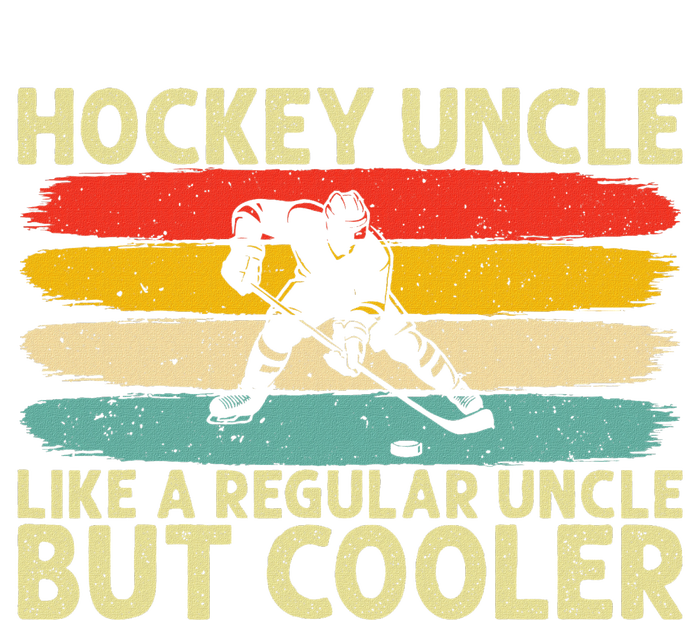 Hockey Uncle Design For Ice Hockey Player Uncle Women's Racerback Tank