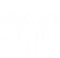 Funny Dad Mom From Daughter Awesome Like My Daughters Women's Perfect Tri Rocker Tank