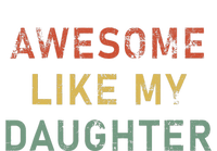 Funny Fathers Day Awesome Like My Daughter Funny Coaster