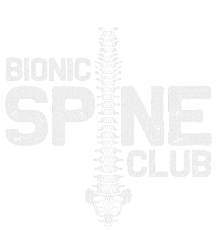 Funny Spine Surgery Gift Bionic Spine Club High Crown Mesh Back Trucker Hat