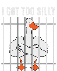 Goose Got Too Silly Funny Silly Goose Mugshot Meme Womens CVC Long Sleeve Shirt