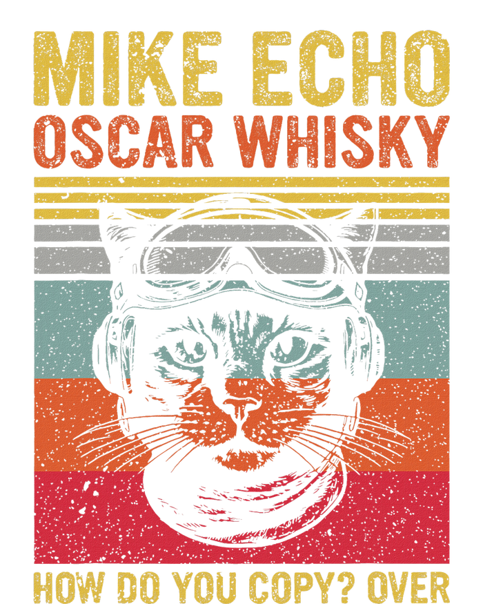 Cat Pilot Mike Echo Oscar Whisky How Do You Copy Long Sleeve Pajama Set