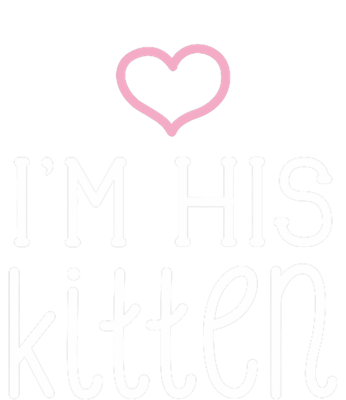 IM His Kitten Cute Couples ValentineS Day Nickname Performance Long Sleeve Polo